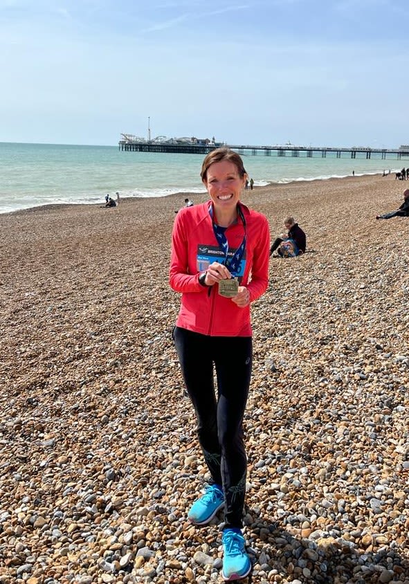 Sarah Mental Health Resource Brighton Marathon 