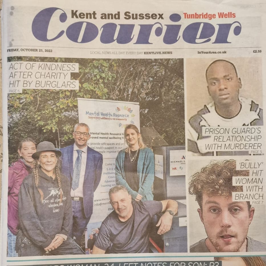 Mental Health Resource in the Courier